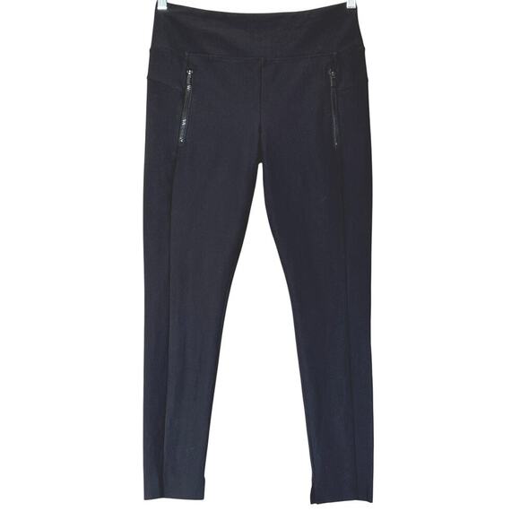 Athleta Stellar Tight Pull On Leggings Black Sz M City Travel Commute 870815 - Picture 4 of 12